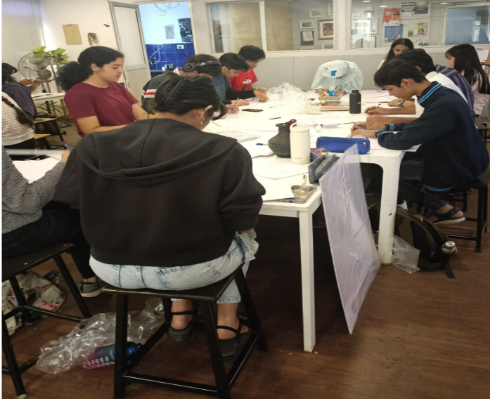 DC School of architecture and design campus images in the aerial view