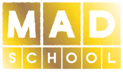 Mad School Golden Logo